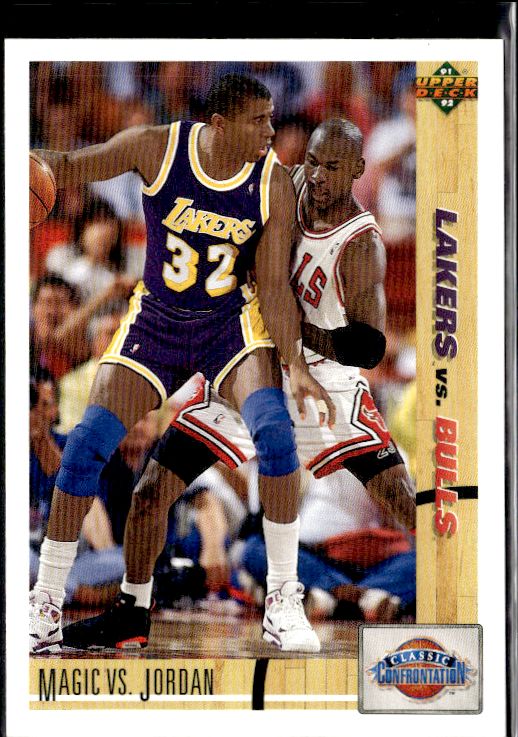1991-92 Upper Deck #34 Magic vs. Jordan